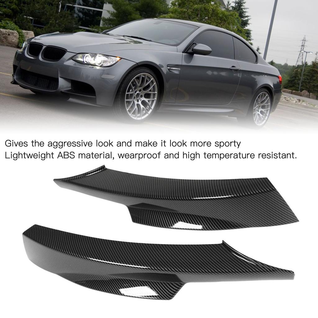 Frontstoßstangen Lippen Stoßstangen Eckspoiler Splitter Untere Stoßstange oder für E90 M Sport LCI Limousine 2009‑2012