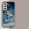 C-Conan Gray Wishbone Phone Case For Samsung Galaxy S25 Edge S24 S23 FE S21 S20 S10 Plus S22 S26 Ultra Cover Clear Cases TPU Cap