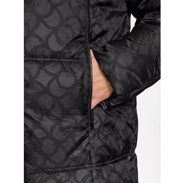 Зимняя куртка Trussardi 52S00945, черная, стандартный крой