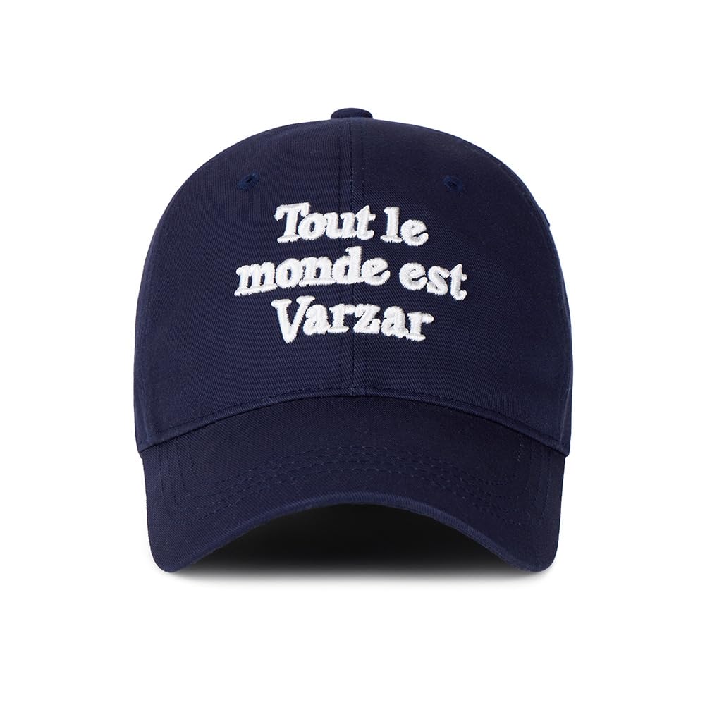 TMV Lettering Ball Cap Twill Navy [VARZAR]