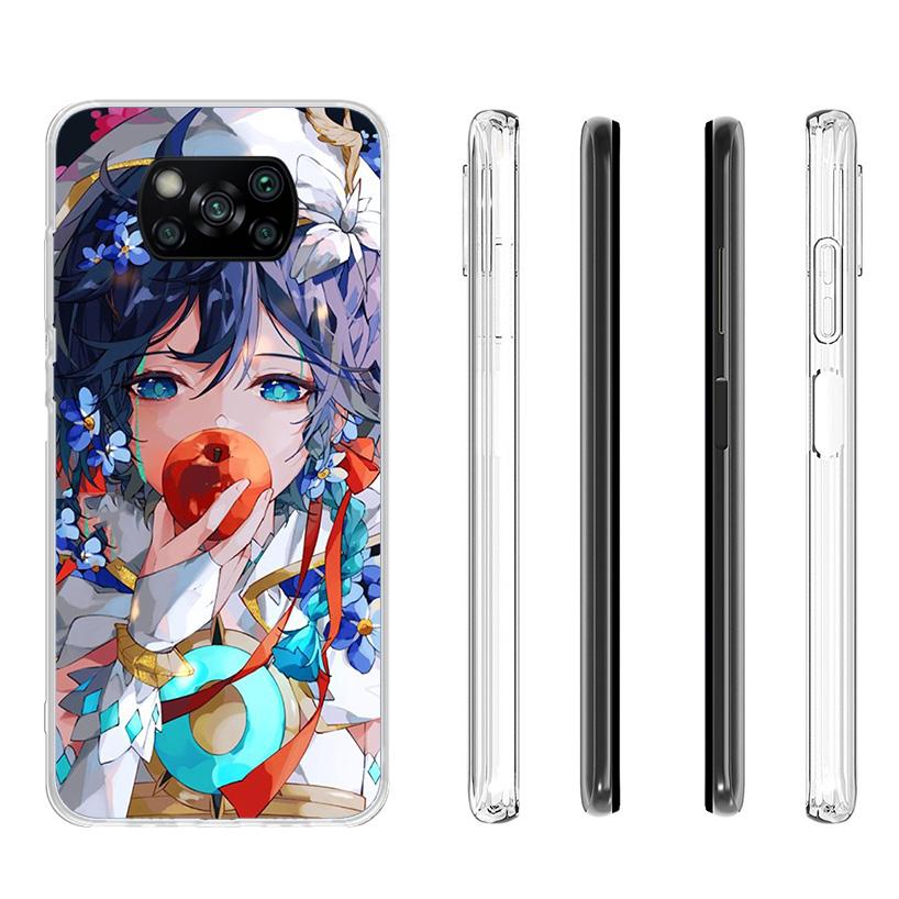 Genshin Impact Raiden Shogun Baal Cover Phone Case For Xiaomi Poco F7 Ultra X7 X6 X5 Pro M7 Redmi 15C 15 13C 13 12C 12 10C 10 9A