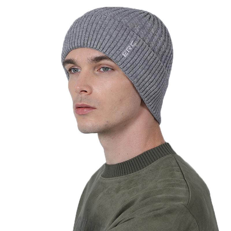 Custom Y2k Beanie Knit Skull Cap Warm Hats Winter Beanie Bennie Hat Custom logo