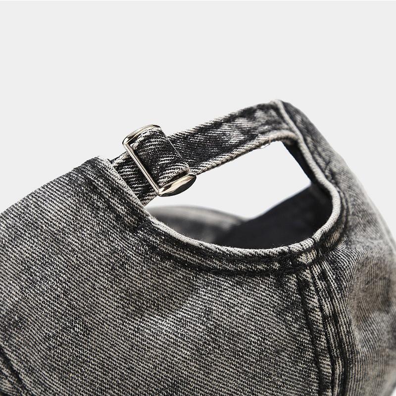 Custom Embroidered Baseball Caps For Men Woman Hat Snapback Hats Adjustable Size Retro Unisex Vintage Washed Cotton Soft Top Cap