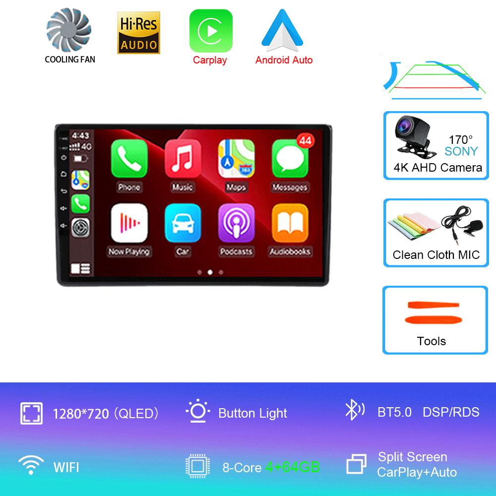 Android 14 Car Radio Wireless Carplay Android Auto For Wuling Hongguang 2025 Multimedia GPS Player Head Unit No 2 Din 2din Dvd