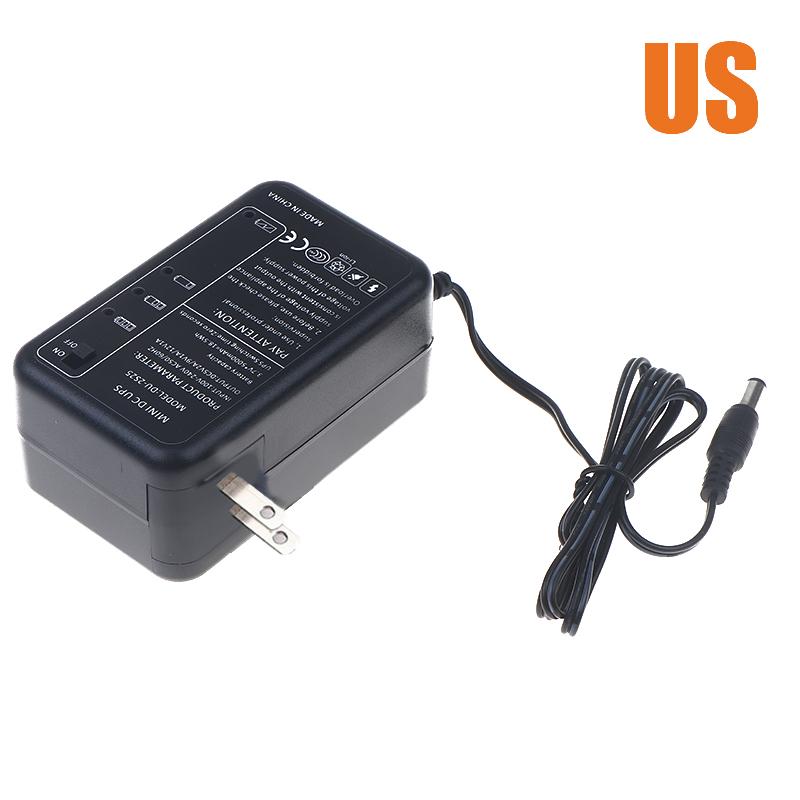 

Portable Mini Ups Ac 220V To Dc 5V 9V 12V For Modem Cctv Camera Wi-Fi Router Amplifier Led Strip Panel Amplifier Eu/Us Plug as the picture