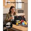 LOVEVOOK Lunch Bag, Tote Bag for Women with Insulated Lunch Compartment, Laptop Bag with Large Capacity & Cup Holder, Work Tote for Teacher, Nurse,