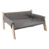 Elevated Cat Couch Wood Structure Stable Support Relaxing Strong Load Capacity Cat Sofa Bed for Home