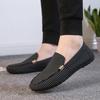 Men's Autumn 2022 Korean Style Slip-On Loafers: Trendy Casual Cloth Sneakers