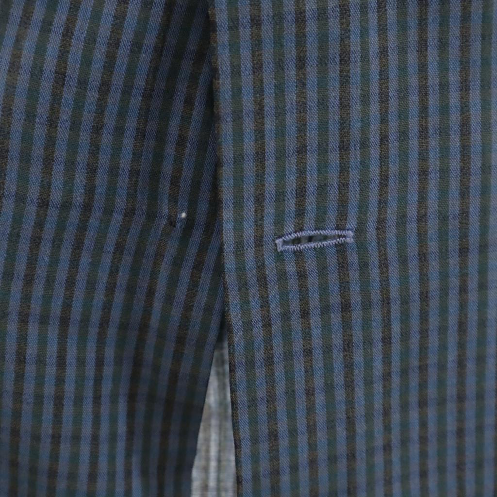 McGregor Cămașă cu mânecă scurtă cu guler deschis cu model carouri vintage anii '60 fabricată în SUA pentru bărbați, second-hand