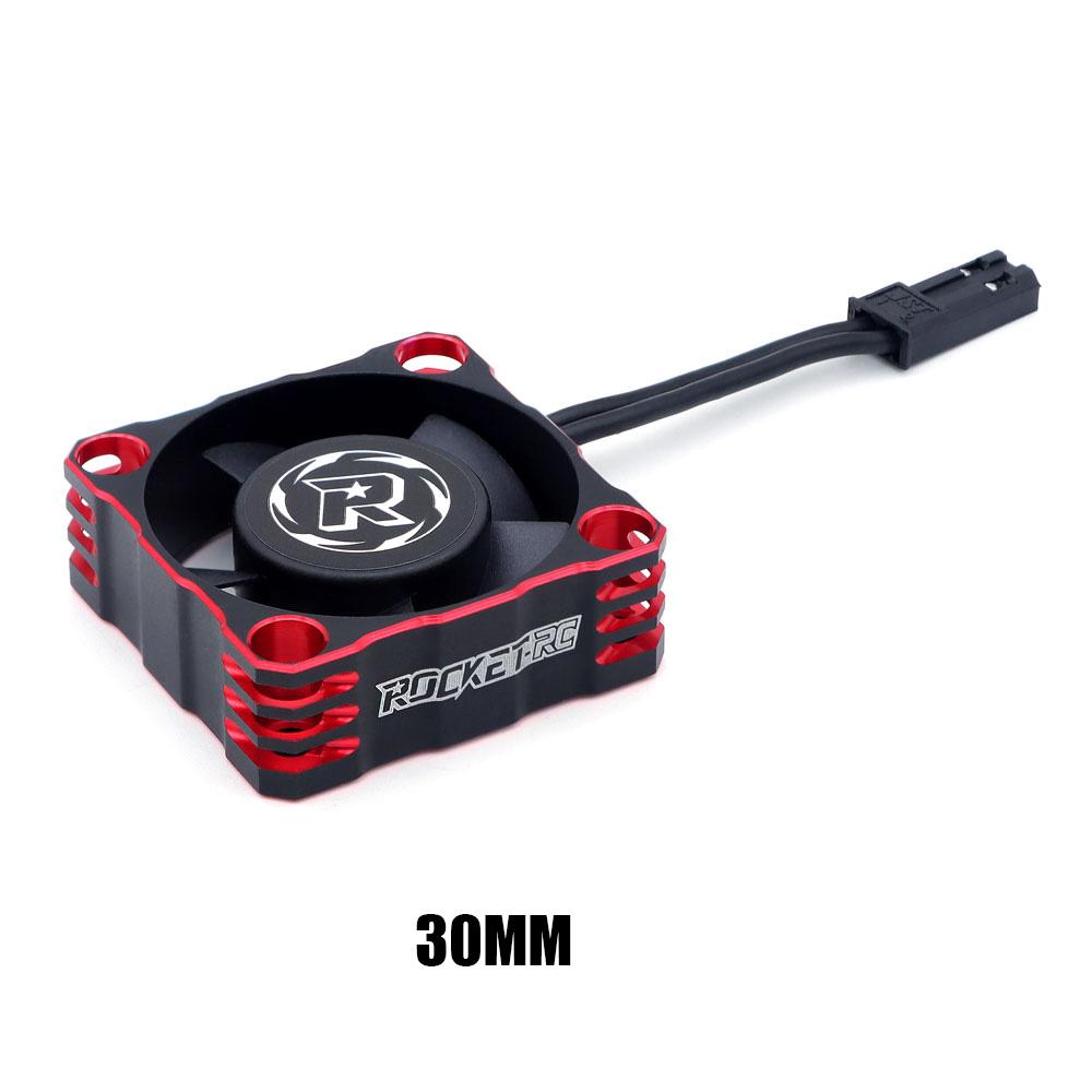 SURPASS Rocket-Rc Metal Cooling Fan 30mm 35mm 40mm Aluminum Cool Fan Heat Sink Fan Cover for RC Car 540/550 Brushless Motor