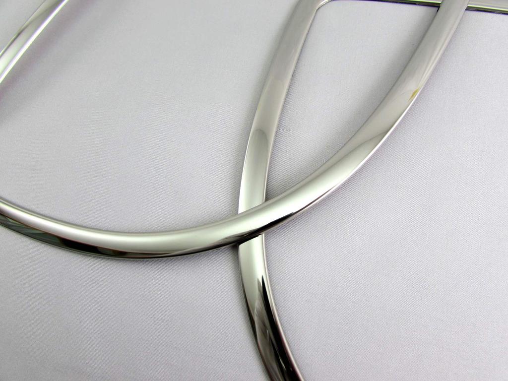 BRIGHTZ Finish Stainless Steel Plated Front Inner Door Handle Cover for Toyota Step Wagon RK K2 Ultra-Mirror (SPEAKER-033) RK1, RK2, K1, (1, 2, 31603)