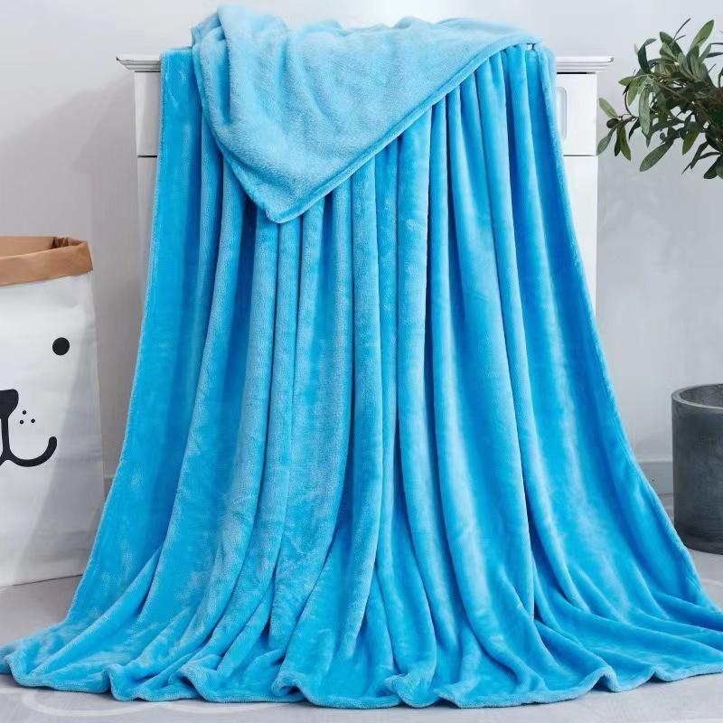 Printed Soft Cozy Warm Custom logo Luxury Sleep Fleece Flannel Polyester Bed Blankets Throws for Winter Sofa