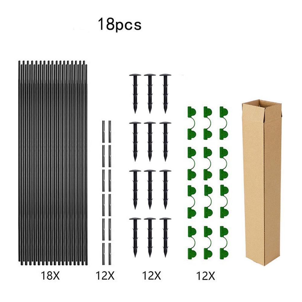 

Outdoor Gardening Garden Hoops Kit Customizable Plant Protection Frost Protection Plant Support Anti-rust Coating