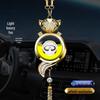 Crystal Rearview Mirror Air Freshener: Long-lasting Fragrance Pendant for Car Interior Decoration