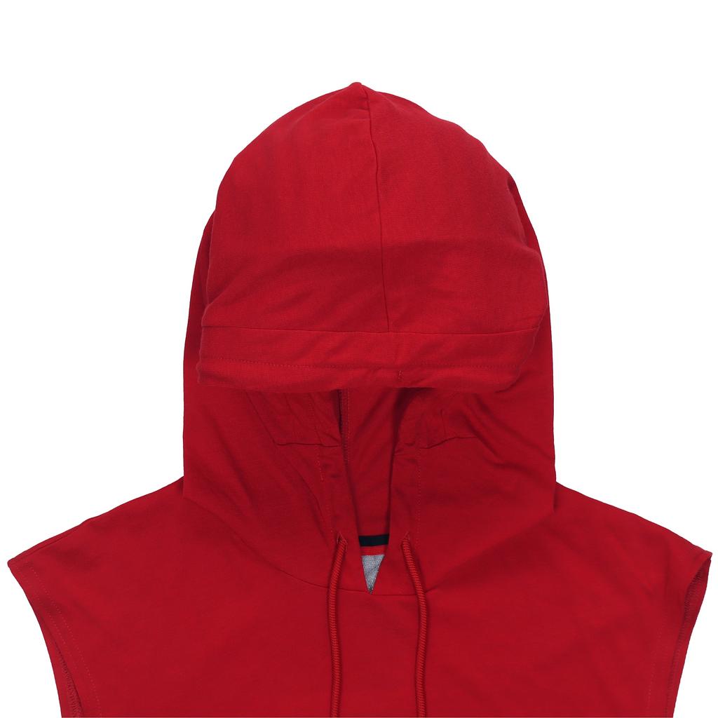 Jordan Air Dri-Fit Letter Print Hooded Tank Top Men Tops Gym-Red CW0373-687