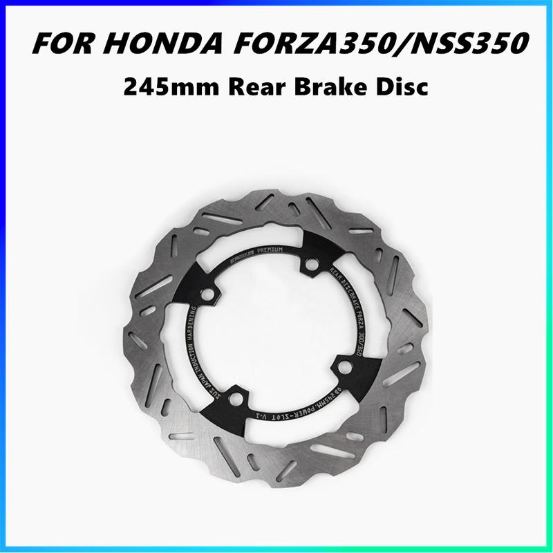 FOR Honda FORZA350 NSS350 245MM Motorcycle Rear Brake Disc Rotor 2021-2025 Floating Disc Brake Modification Part