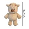 45CM Simulation Cattle Animals Plush Toys Cartoon Milk Cow Plush Doll Soft Stuffed Sweater Cow Pillow Home Decoration Toy