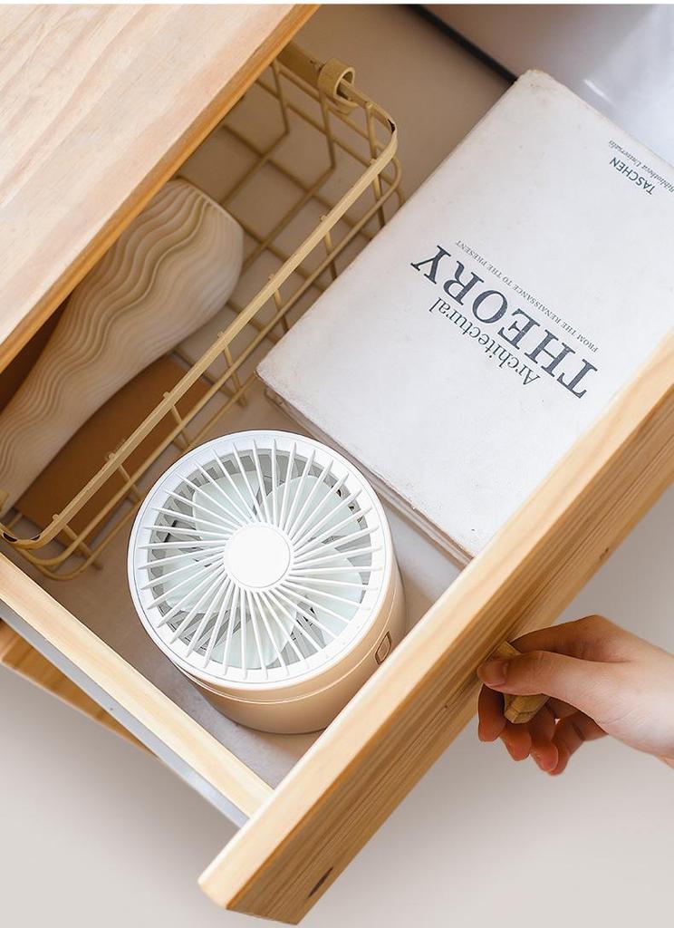 Portable Multi-Function Folding Humidifier Fan with Cold Spray and Oscillation