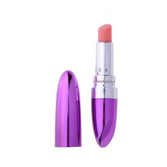 Lippenstifte Form Vibrator Kompakte ABS Batterie Betrieben Massage Stick Sex Spielzeug