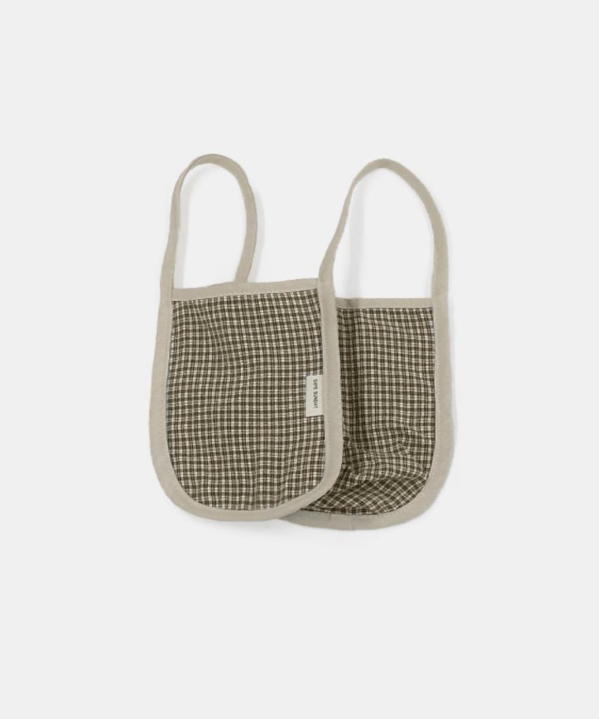 Safe Sunday Picnic Mini Bag (Beige Check)