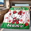 Strawberry Superman Rv Customize Your Name Blanket Is Suitable For Rv Camping Traveling Rv Home Soft And Warm Rv Interior Blanket Suitable For Gifts