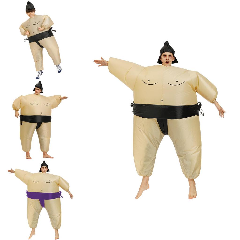 Eye-catching Sumo Costume Inflatable Suit With Comfortable Fit For All Ages