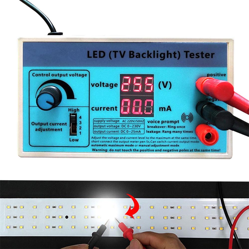 Screen Led Backlighting LED Tester LCD TV LED backlighti Tester Lamp beads Light board LED light Tester with EU plug