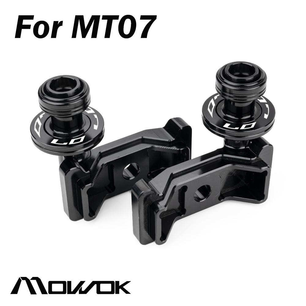 Per YAMAHA MT 07 09 03 10 MT07 MT09 MT03 MT10 2014-2025 2026 Accessori Moto Forcellone forcellone Bobina Slider Cavalletto Viti