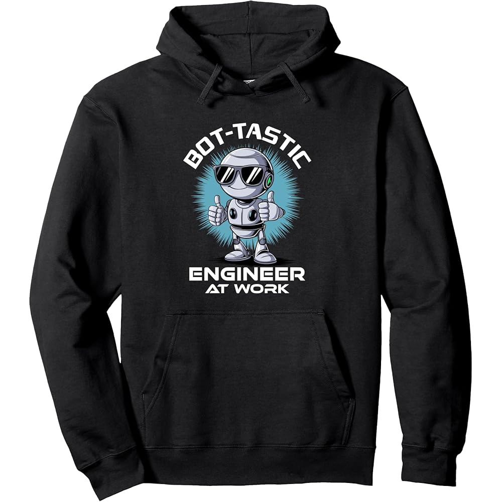 AI Robotics Geek Tech Humor Robot Hoodie
