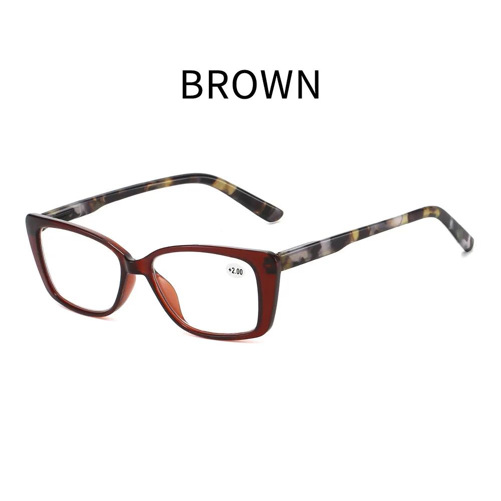 New Fashionable HD Small Square Frame Women s Reading Glasses Ultra Light Neutral High Quality Anti Blue Light Glasses 0