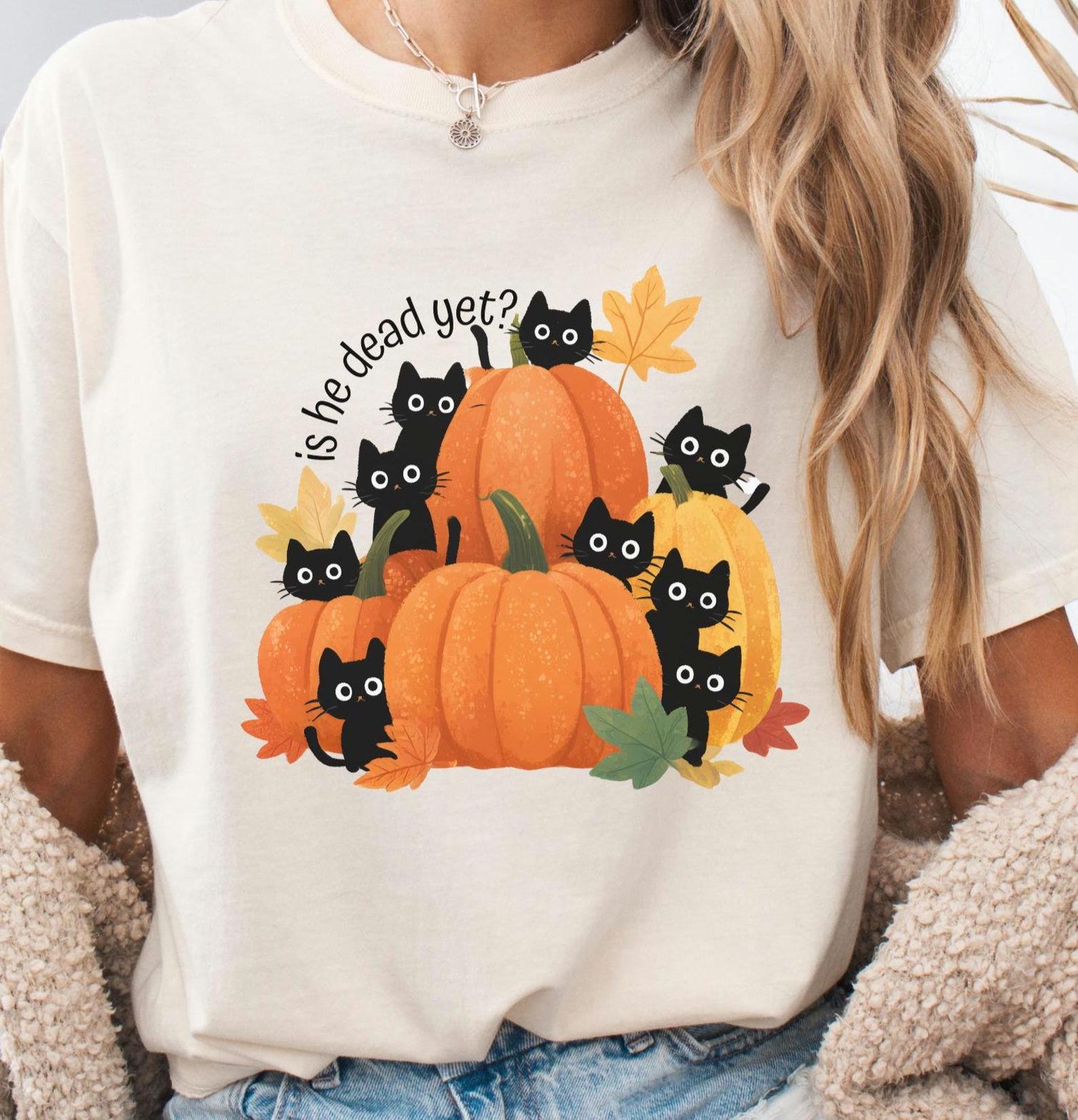 Anti Trump Shirt, Fall Cat Lady Pumpkin Comfort Colors Tshirt, Feminist Halloween Tee 3XL