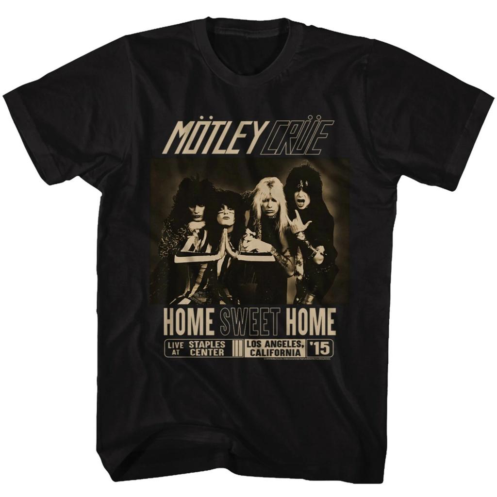 MOTLEY CRUE cd lgo HOME SWEET HOME T-SHIRT UFFICIALE XL New theatre of pain