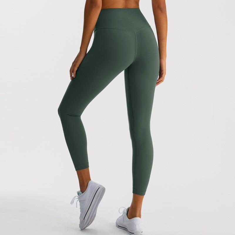 High Waist Yoga Leggings Women Seamless Bare-Skin Feel Butt-Lifting Quick-Dry Compression Workout Pants