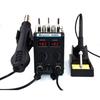 750W 8586D Soldering Station 2-in-1 Hot Air Gun, LCD Display Screen, Dual Digital Display, Soldering Iron, SMD Repair Station