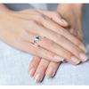 New Fashion Sweet Simple Crown 925 Sterling Silver Personality Temperament Geometric Exquisite Opening Rings R332