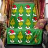 Christmas Gift Comedy Movie How the Grinch Stole Christmas blanket home warming, four season bed decoration sofa cover flannel throwing blanket K22