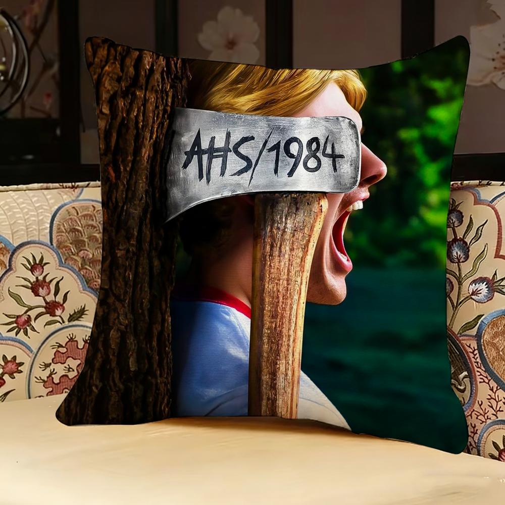 American H-Horror Story 1984 Pillow Case Pillowcase, Double-Sided Printed, Sofa Cushion, Bedroom Headboard Pillow