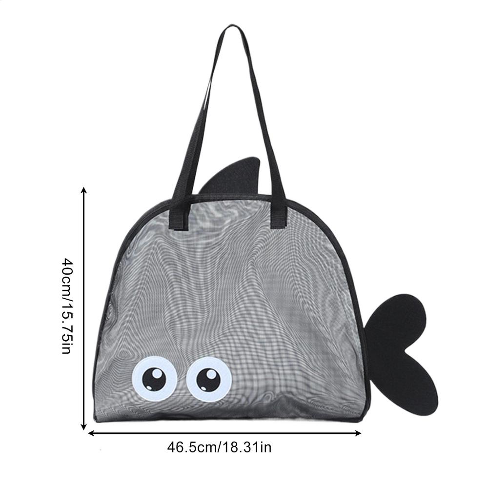 

Beach Tote Reusable Shopping Grocery Bag Large Lightweight Multi Functional Tote for School Travel Picnic Family Gym Vacation чорний