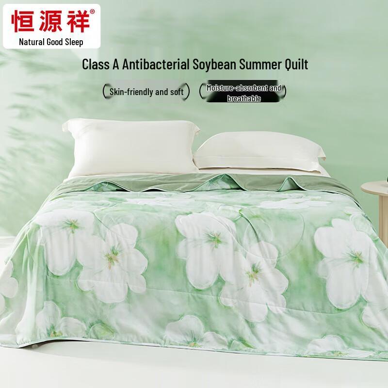 

Hengyuanxiang Antibacterial 10% Soy Fiber Summer Quilt