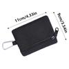 Casual Mini Coin Purse Waterproof with Nylon Lanyard Wallet Oxford Cloth Zipper Card Holder