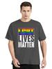 Jesus A Man Fashion Tshirt Pride Flag Lesbian Bi Trans Queer Cool Gift T-shirt Women Male Kindness Peace Equality Love Tees Tops