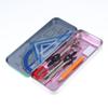 9Pcs Compass Ruler Set Multi-functional Mathematical Geometry Drawing Kit for Math Class Student Exam School Supplies