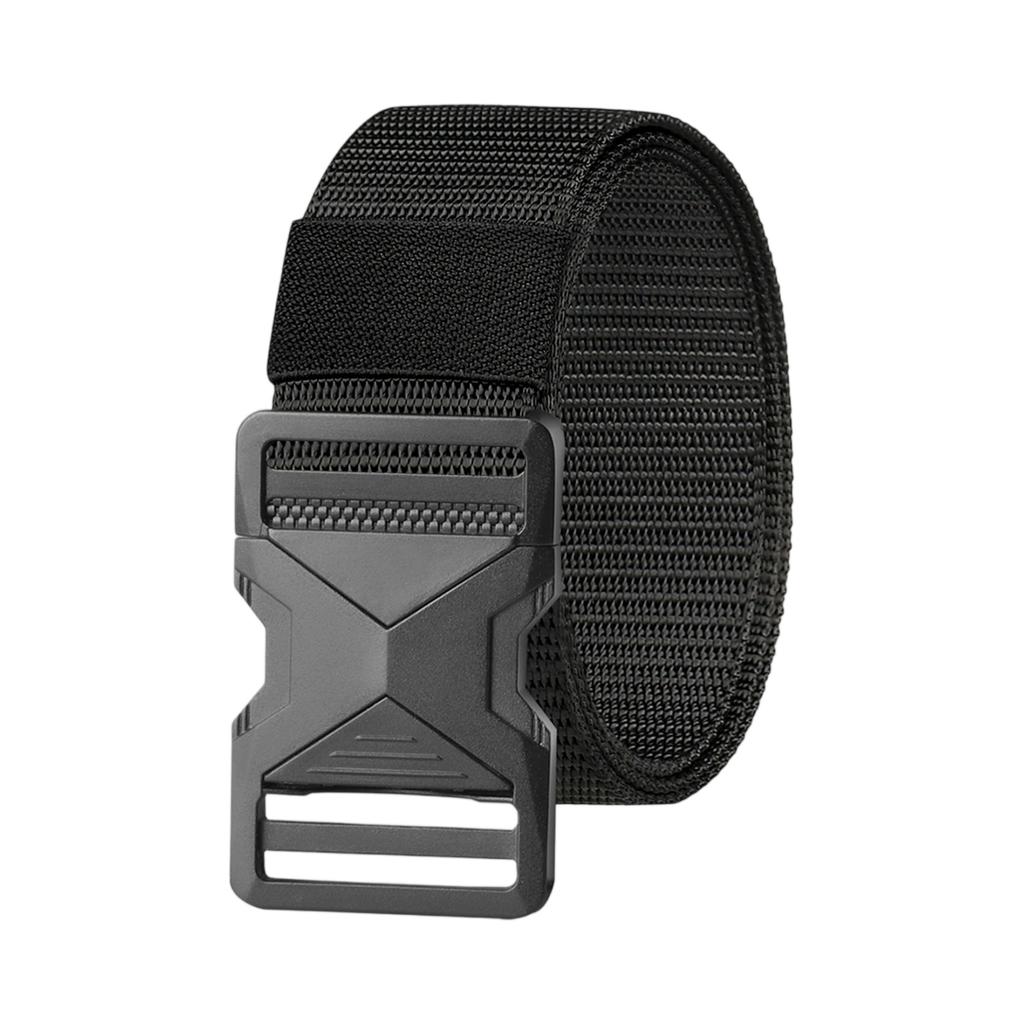 Men’s Quick-Release - Belt – Imitation Nylon Military Belt, Adjustable Outdoor, EDC, and Multi-Functional Waist Belt