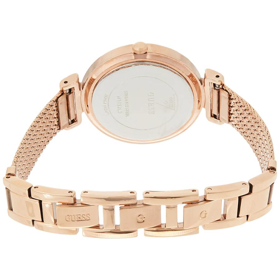 Guess Rose Gold Stainless Steel Strap Women's Quartz Watch - W1152L3