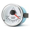 ZMFJH Boat Yacht 52mm Rudder Angle Indicator Gauge with Rudder Angle Sensor 0-190 ohm Rudder Angle Gauge Red Backlight 12V 24V
