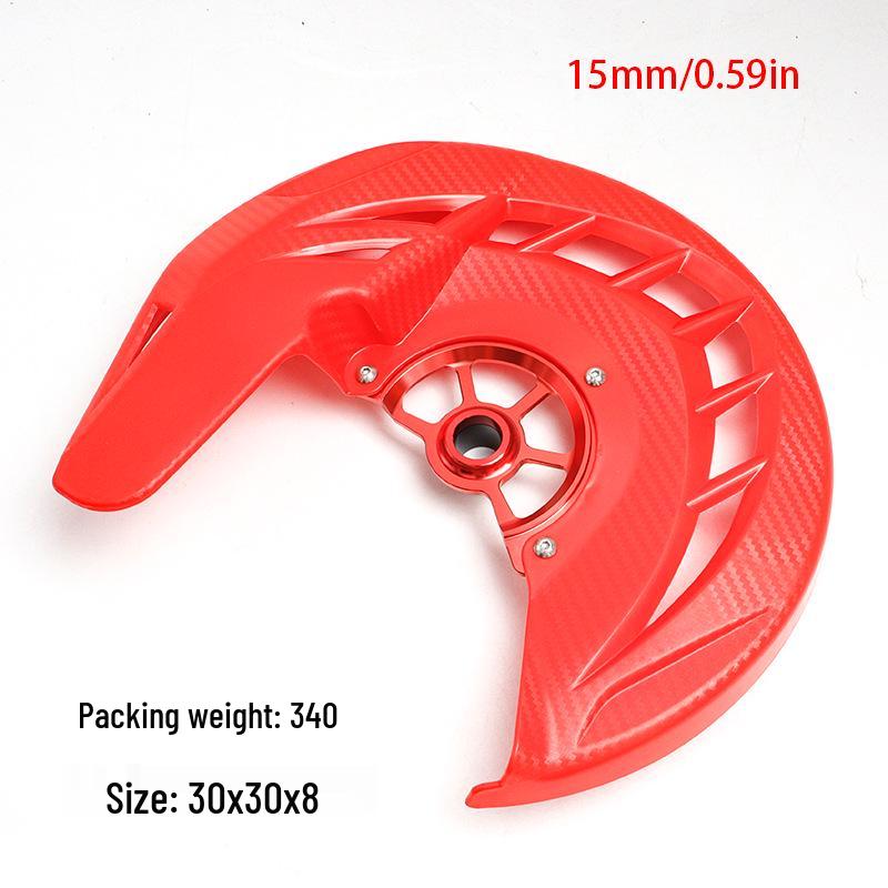 Front Brake Disc Protector for Honda CRF Off-road Motorcycle, Fits 15/17/20mm Hole Diameter