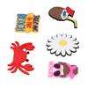 5PCS Beach Bag Charm Insert for Summer Silicone Handbag Beach Bag Decorative Accessories for Party