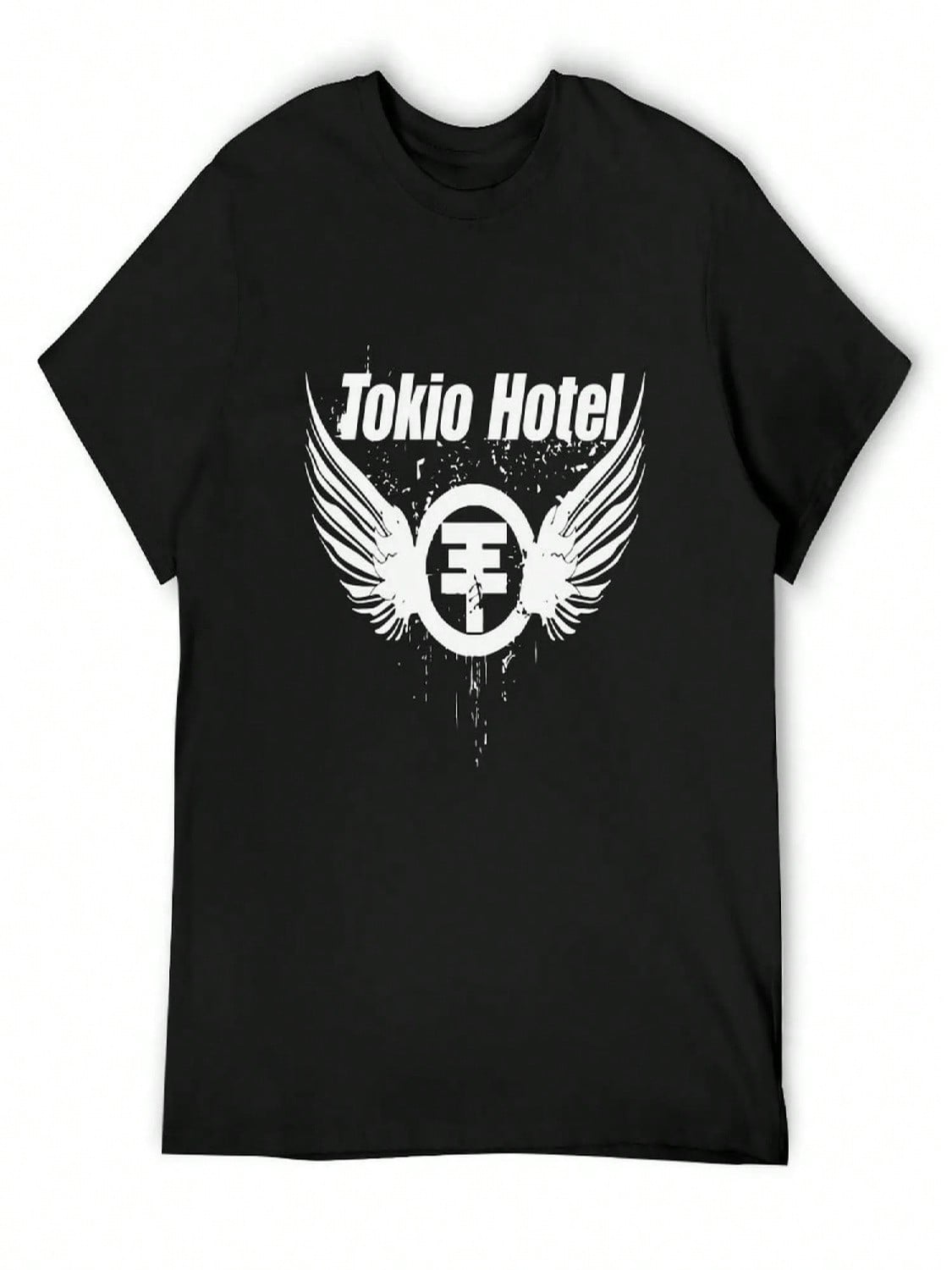 Tokio Hotel Merch Tokio Hotel Logo T-Shirt Blue Archive Boys Whites Anime Clothes Customizeds Mens T Shirts Pack S разноцветный