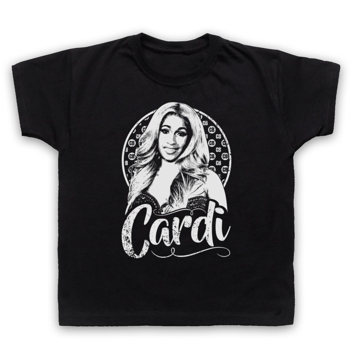 

CARDI B TRIBUTE UNOFFICIAL RAPPER R&B HIP HOP BRONX KIDS CHILDS T-shirt 100