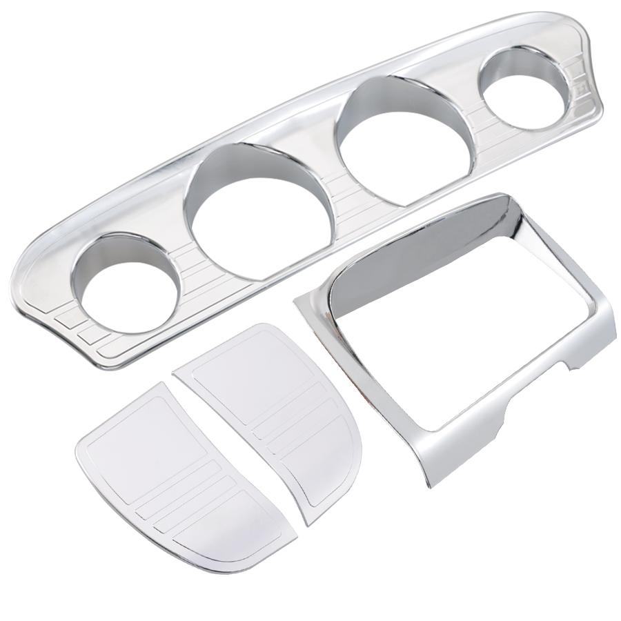 Motorcycle Accessory Inner Fairing Gauge Stereo Speaker Switch Trim Panel Cover For Harley Electra Glide Street Glide Tri 2014+